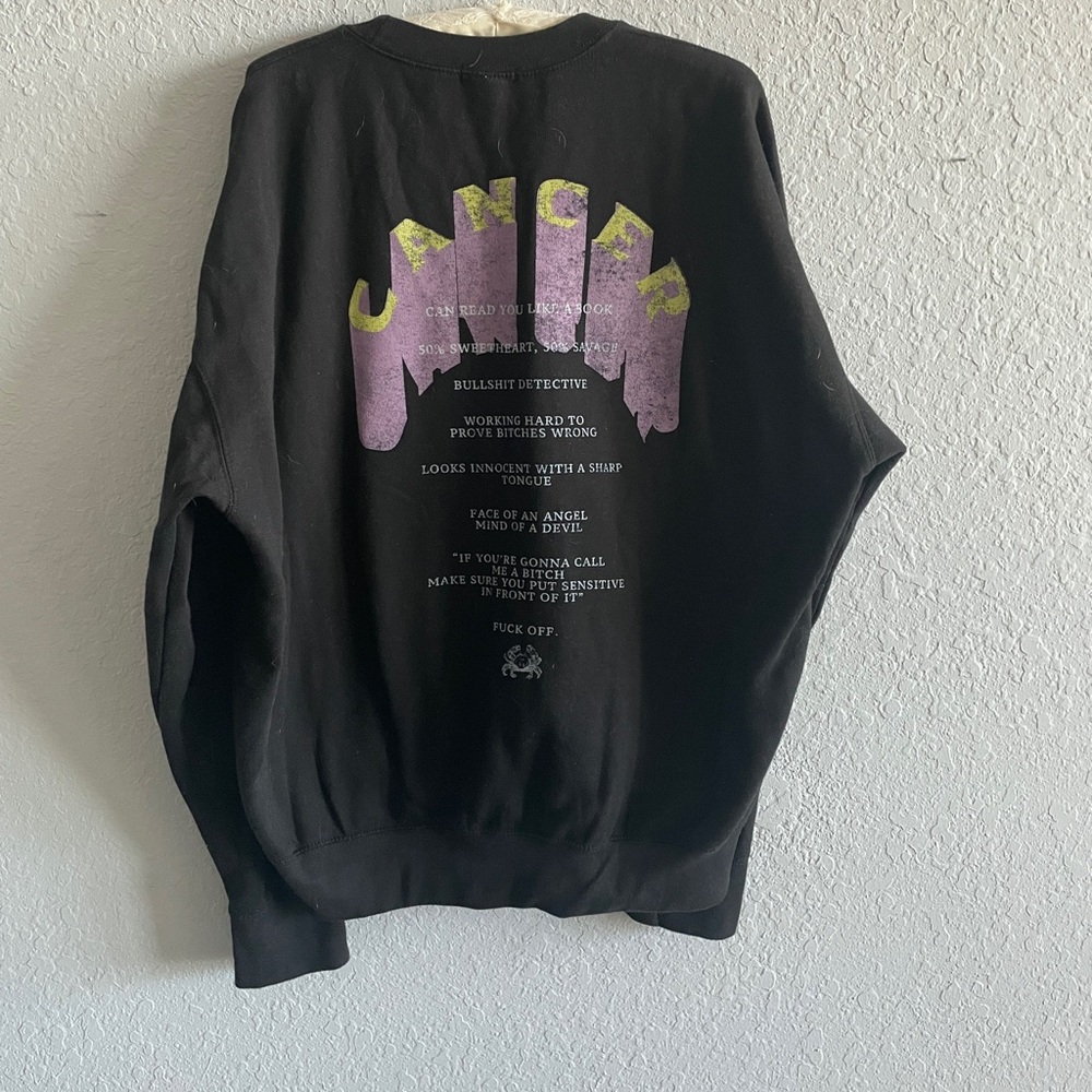 Nasty Gal - Cancer Zodiac jumper